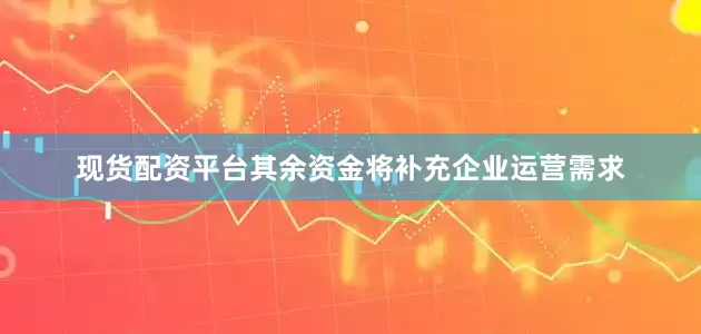 现货配资平台其余资金将补充企业运营需求